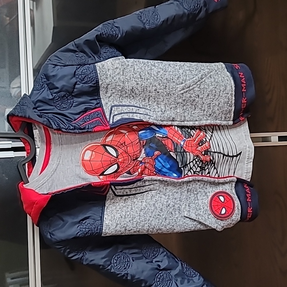 Spider Man 3 Piece Sweat Suit Boys Size 6